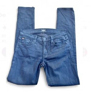 HUDSON Black Skinny Straight Jeans Size 26